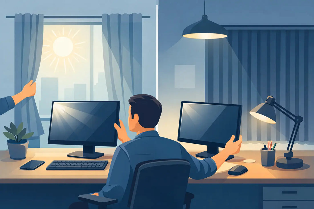 How to Reduce Screen Glare at Desk