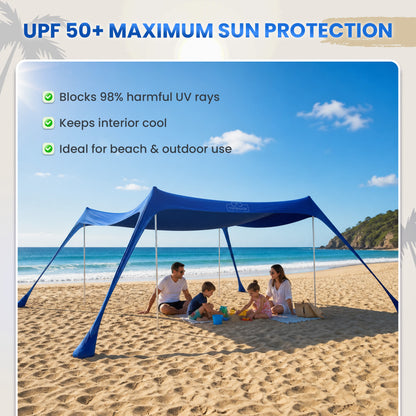 Four Bag Beach Tent