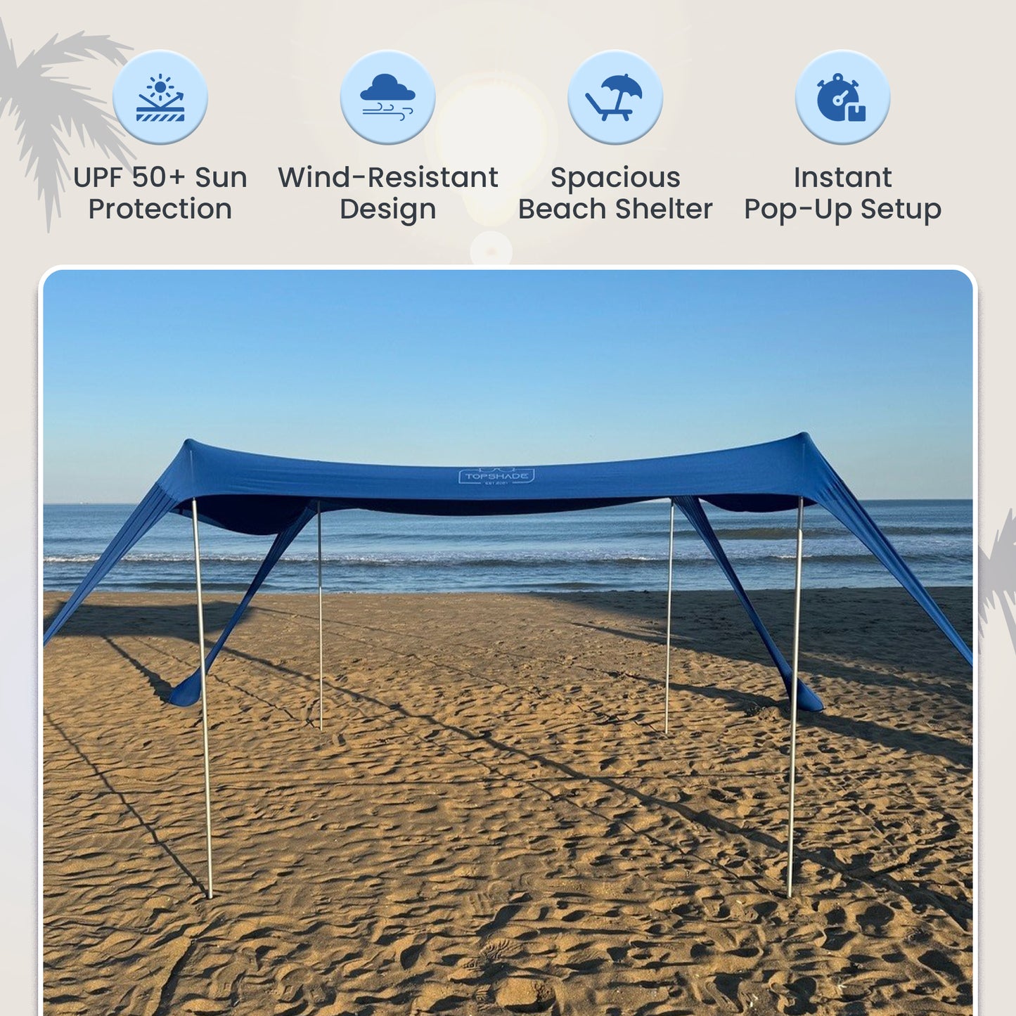 Four Bag Beach Tent
