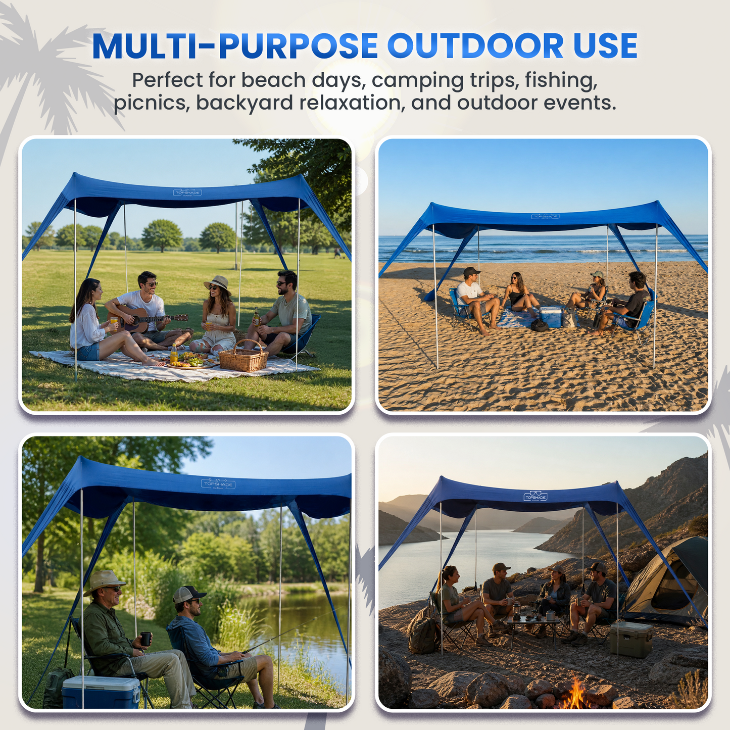 Four Bag Beach Tent