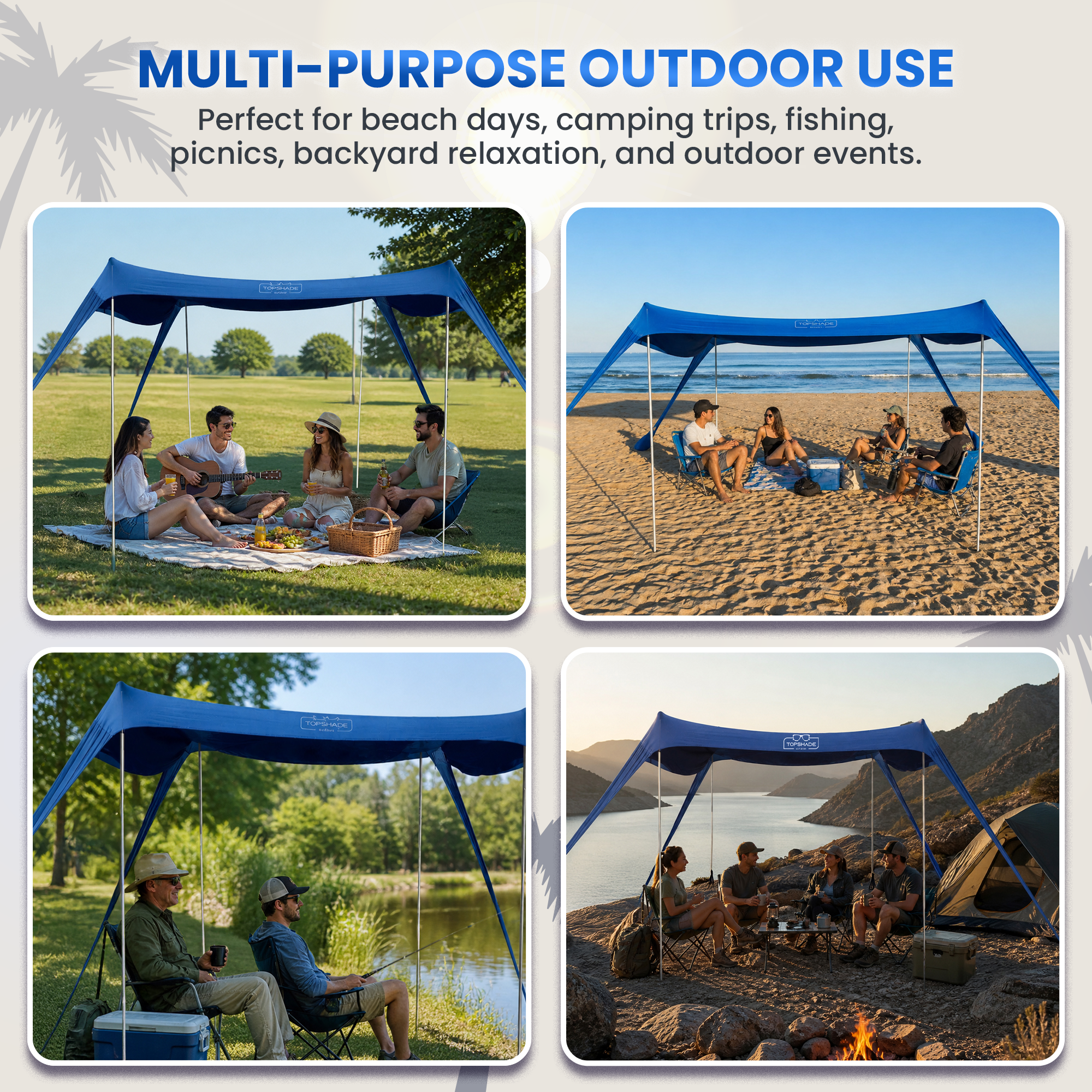 Four Bag Beach Tent