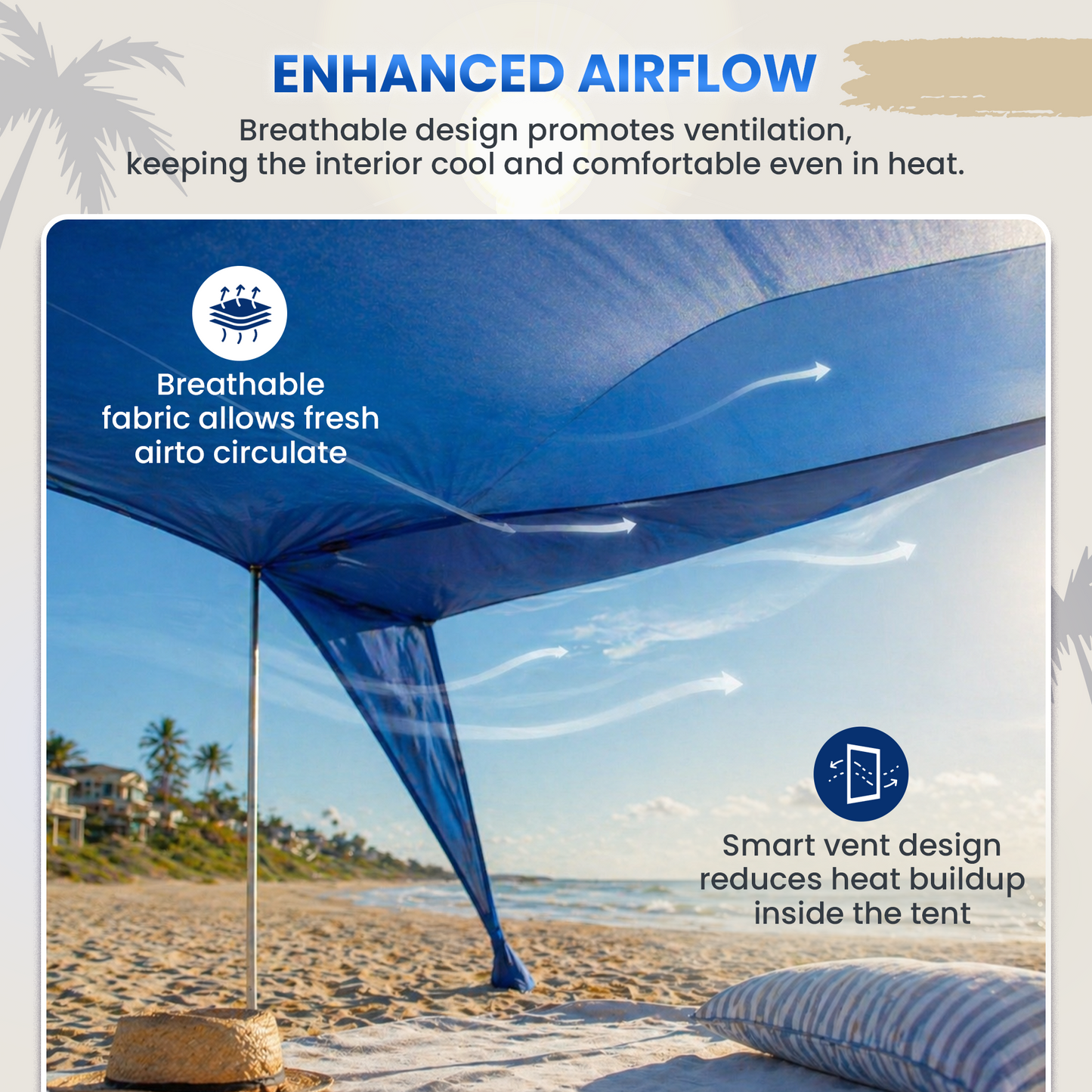 Four Bag Beach Tent