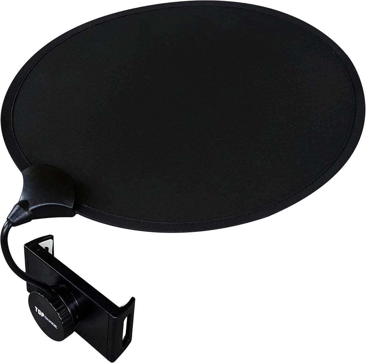 TopShade tablet sun shade with adjustable support and folding canopy