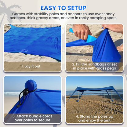 Four Bag Beach Tent