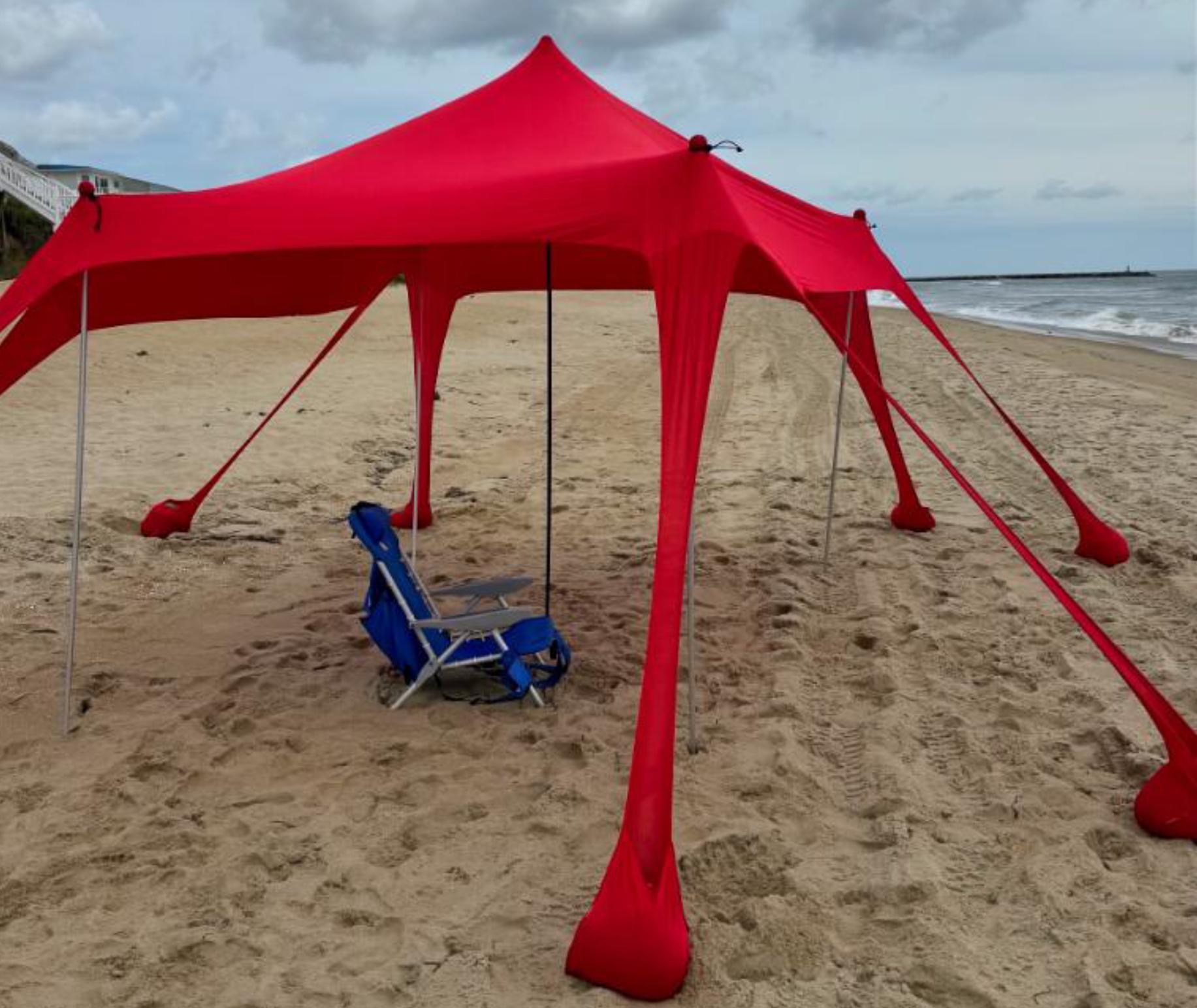 Eight Bag Beach Tent with Castle Mode