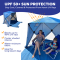 TopShade Aerodome Beach Tent Sun Shelter