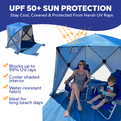 TopShade Aerodome Beach Tent Sun Shelter