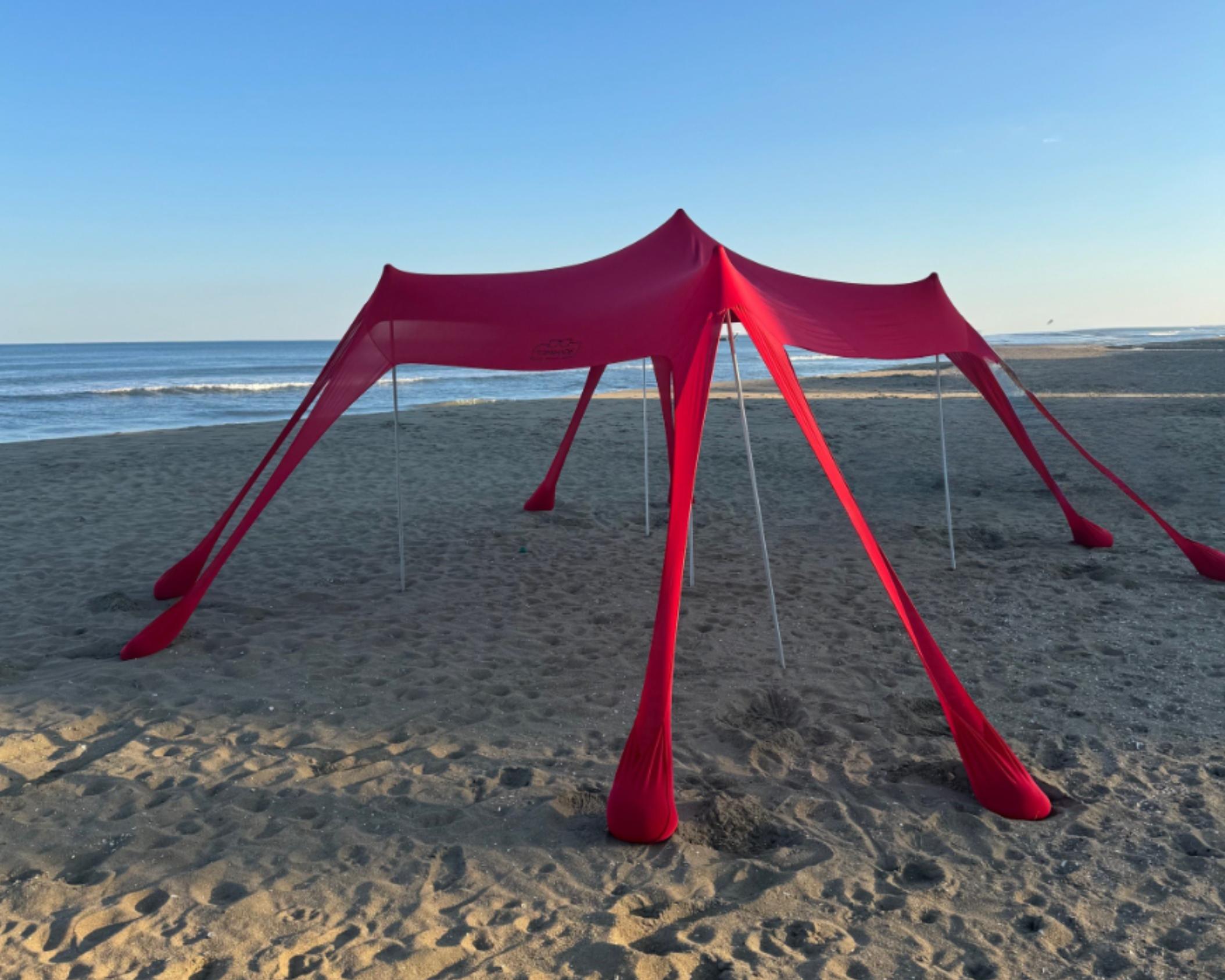 Eight Bag Beach Tent with Castle Mode